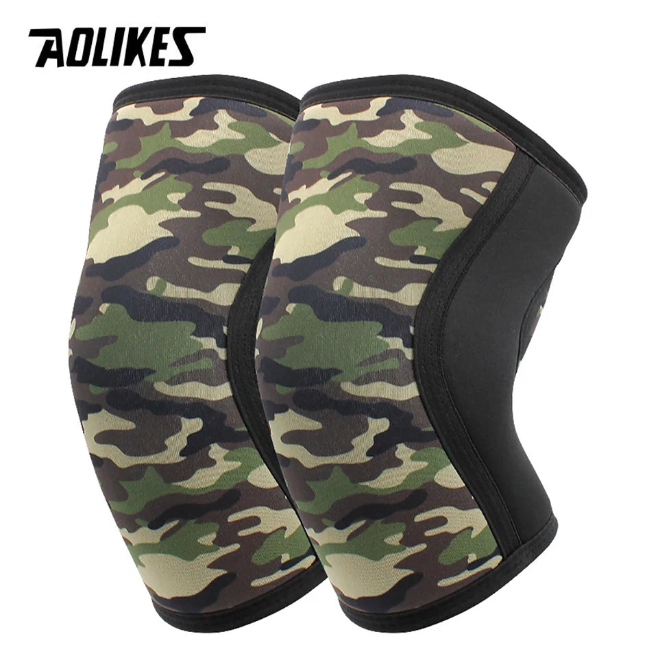 7MM PowerLift Knee Sleeves – Heavy Duty Squat Support (Pair)