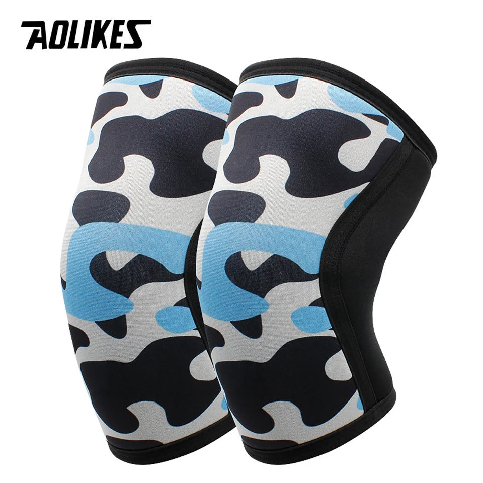 7MM PowerLift Knee Sleeves – Heavy Duty Squat Support (Pair)